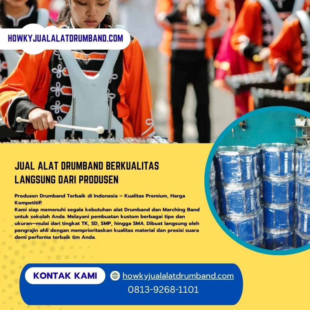 Jual Alat Drumband Berkualitas Langsung dari Produsen