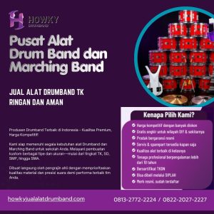 Jual Alat Drumband TK Ringan dan Aman