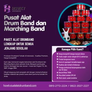Paket Alat Drumband Lengkap untuk Semua Jenjang Sekolah