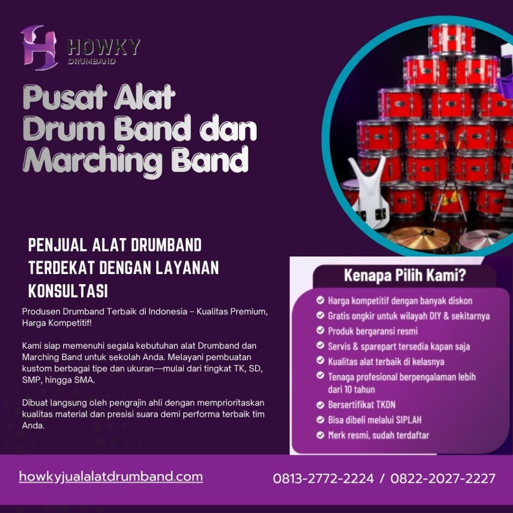 Penjual Alat Drumband Terdekat dengan Layanan Konsultasi