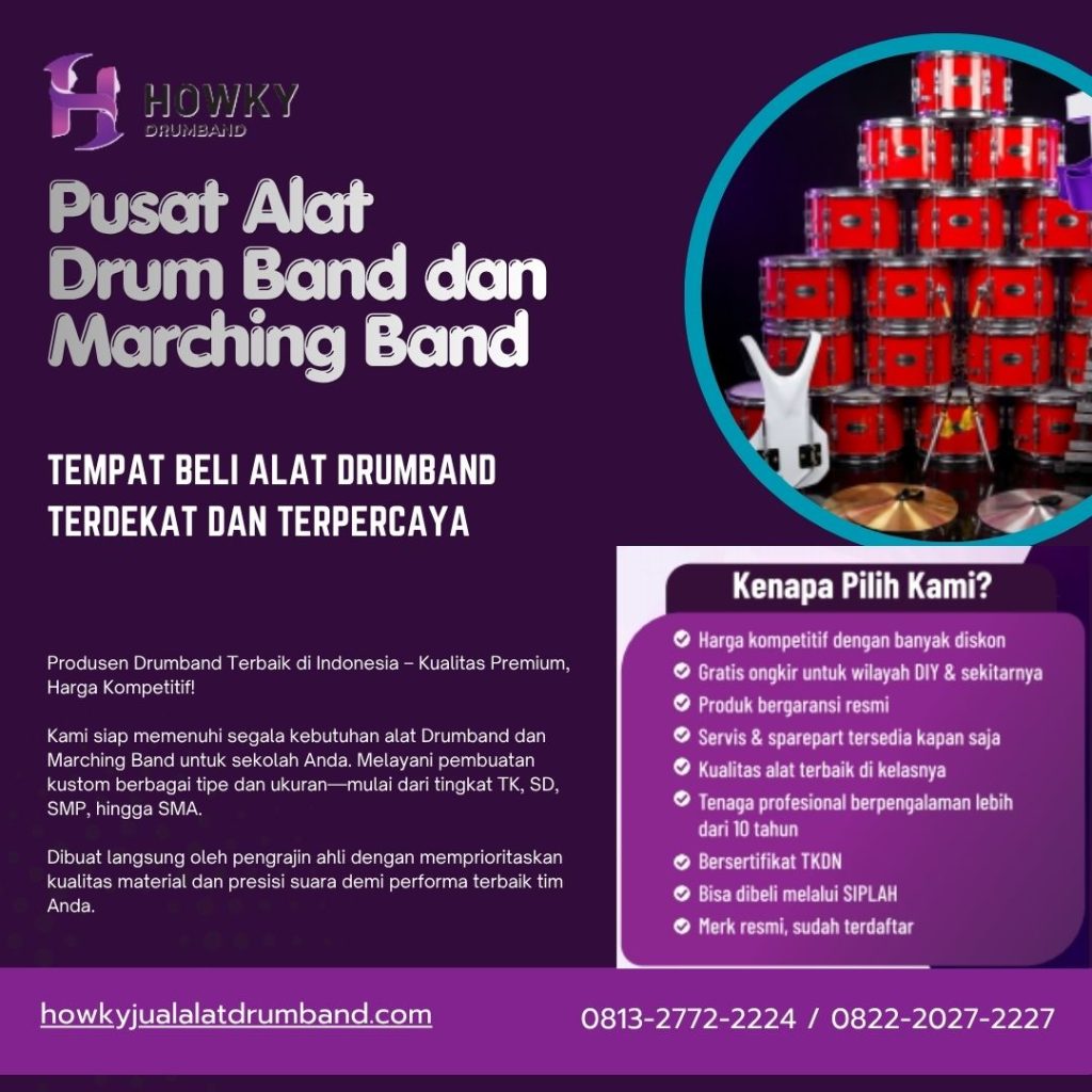 Tempat Beli Alat Drumband Terdekat dan Terpercaya