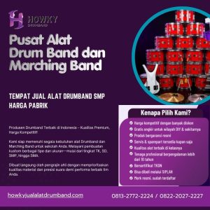 Tempat Jual Alat Drumband SMP Harga Pabrik