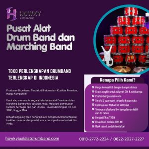 Toko Perlengkapan Drumband Terlengkap di Indonesia